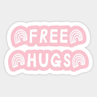 Free hugs Sticker